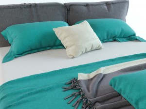 bontempi bed Modèle 3D