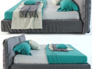 bontempi bed Modèle 3D