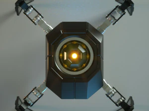 kumbang robot Model 3D