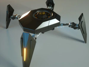 kumbang robot Model 3D