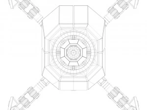 kumbang robot Model 3D
