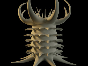 alien sea anemone 3D 模型