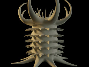 alien sea anemone 3D Model