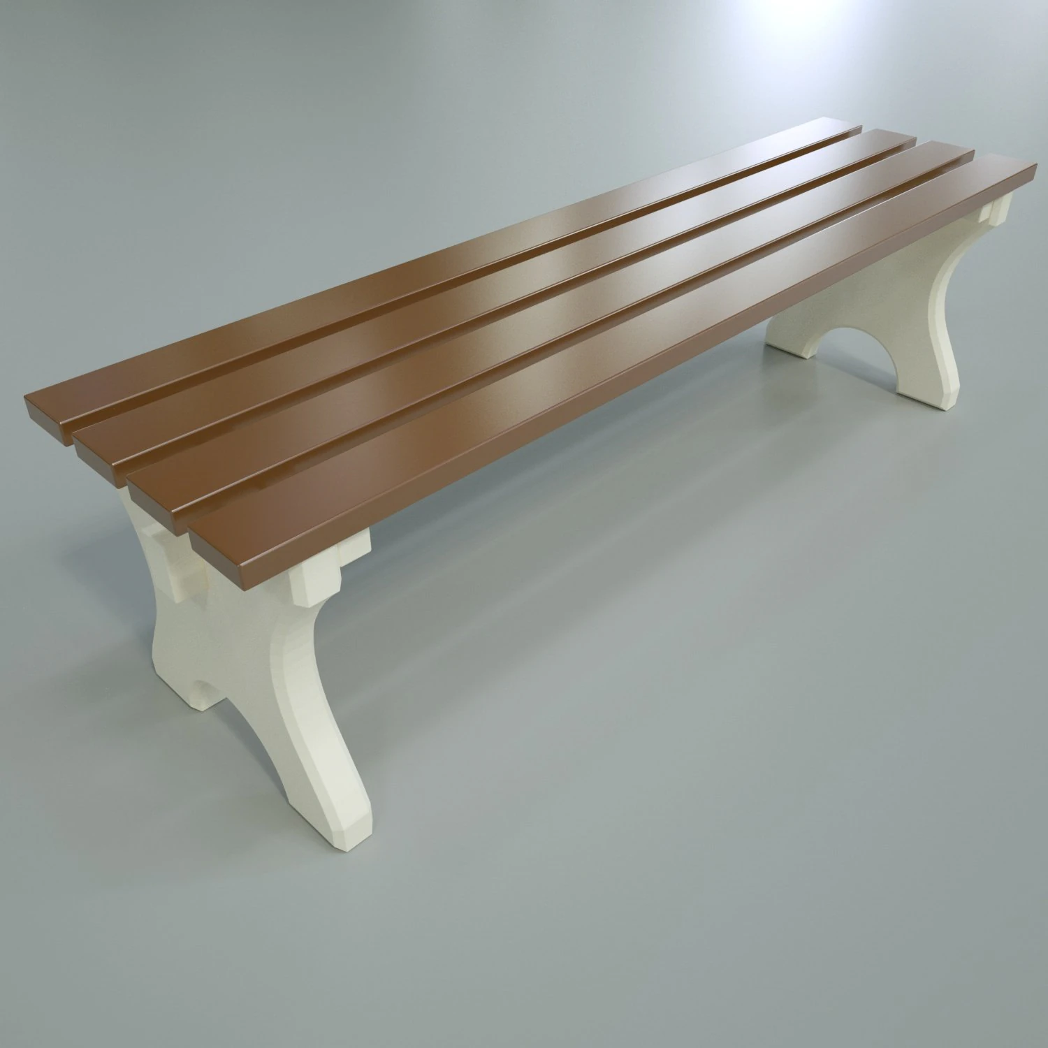 bench 3D Model .c4d .max .obj .3ds .fbx .stl .blend 