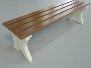 bench 3D मॉडल