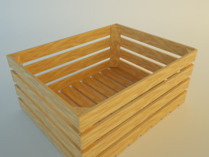 wood box 3D Model
