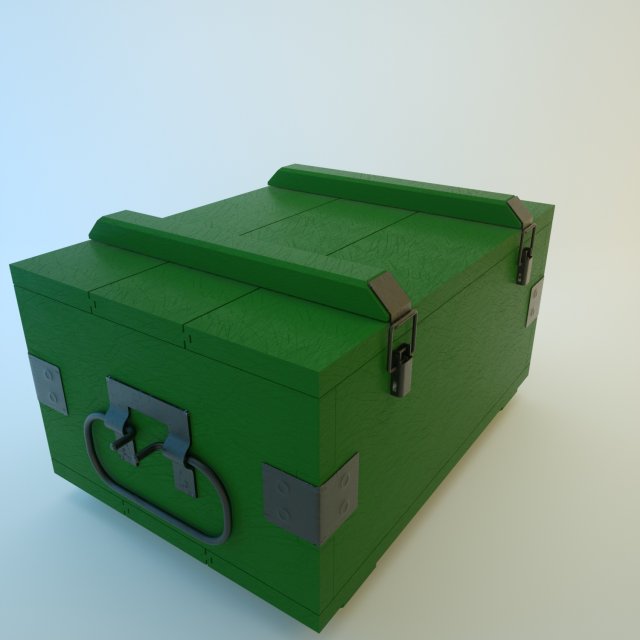 wood box Modelo 3D .c4d .max .obj .3ds .fbx .stl .blend