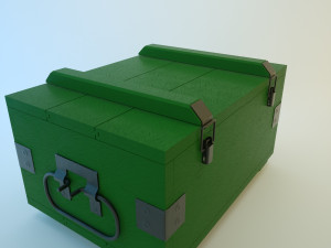 wood box 3D Model