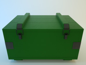 wood box 3D Model
