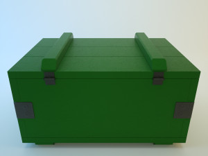 wood box 3D Model