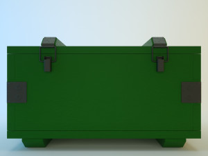 wood box 3D Model