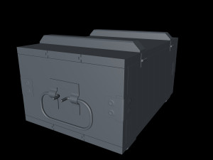 wood box 3D Model