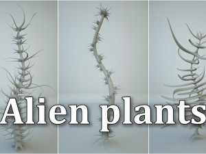 alien plants 3D Model