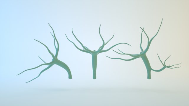 hydra Modelo 3D .c4d .max .obj .3ds .fbx .stl .blend 
