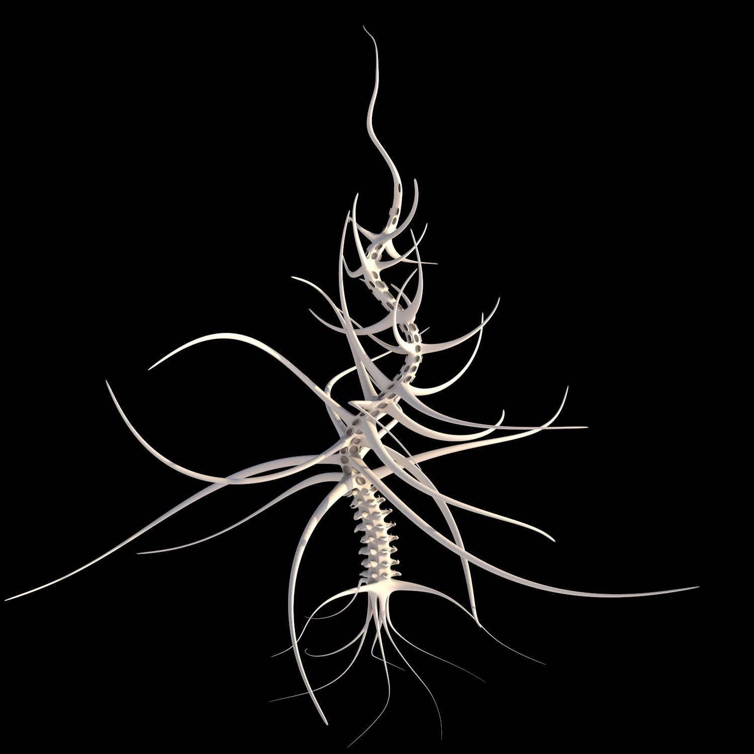 alien tree 3D Model .c4d .max .obj .3ds .fbx .stl .blend 