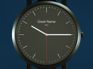 watch 3D Model