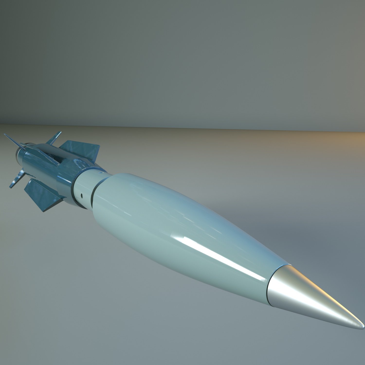 Rust rocket 3d model фото 96