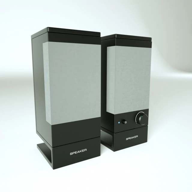 altoparlante Modello 3D .c4d .max .obj .3ds .fbx .stl .blend 