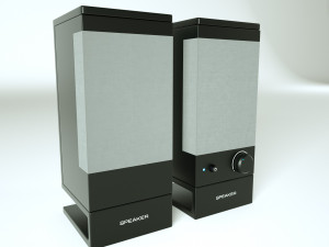 speaker 3D Model