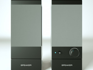 speaker 3D Model