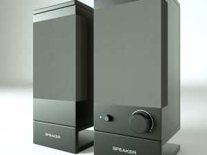 speaker 3D Model