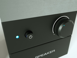 speaker 3D Model
