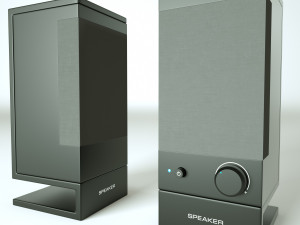 speaker 3D Model