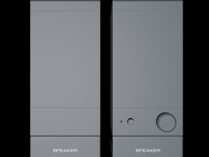 speaker 3D Model