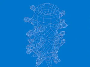 sci fi plants 3D Model