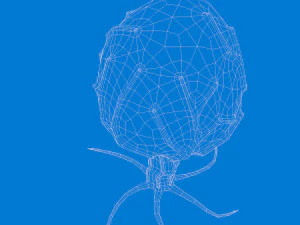 sci fi plants 3D Model