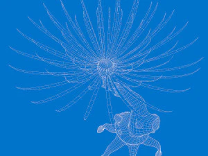 sci fi plants 3D Model