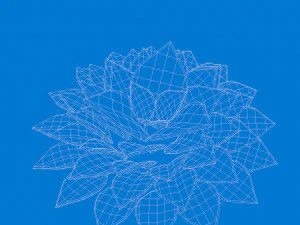 sci fi plants 3D Model