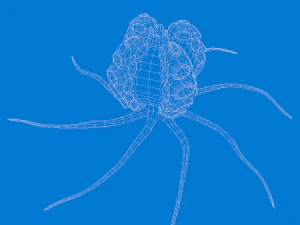 sci fi plants 3D Model