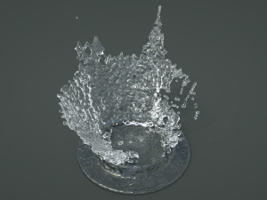 crowns splash set 3D Model