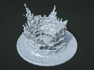 crowns splash set 3D Model