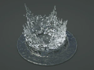 crowns splash set 3D Model