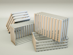 wood box 3D 모델