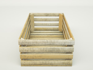 wooden crates Modello 3D