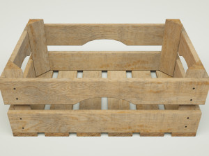 wooden crates Modello 3D