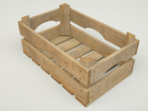 wooden crates Modello 3D