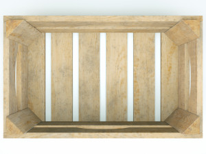 wooden crates Modello 3D