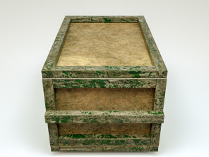 wooden crates Modello 3D