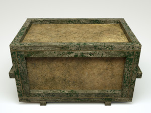 wooden crates Modello 3D