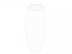 porcelain vases 3D Model