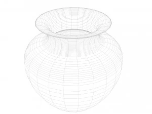 porcelain vases 3D Model