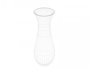 porcelain vases 3D Model