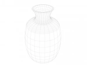 porcelain vases 3D Model