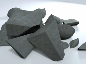 concrete debris 3D Model