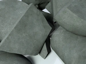 concrete debris 3D Model