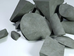 concrete debris 3D Model